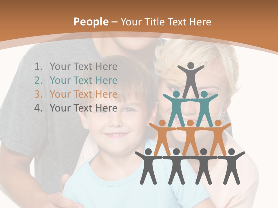 Together Son Embrace PowerPoint Template