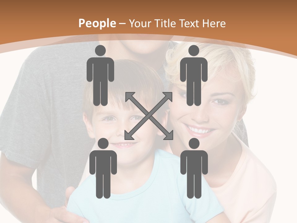 Together Son Embrace PowerPoint Template