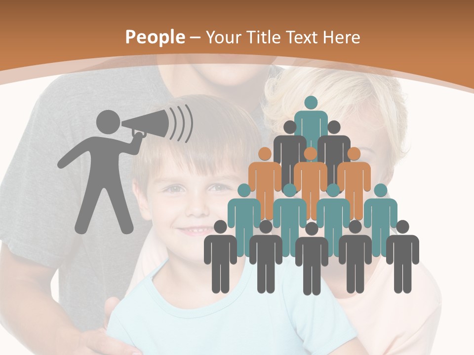 Together Son Embrace PowerPoint Template