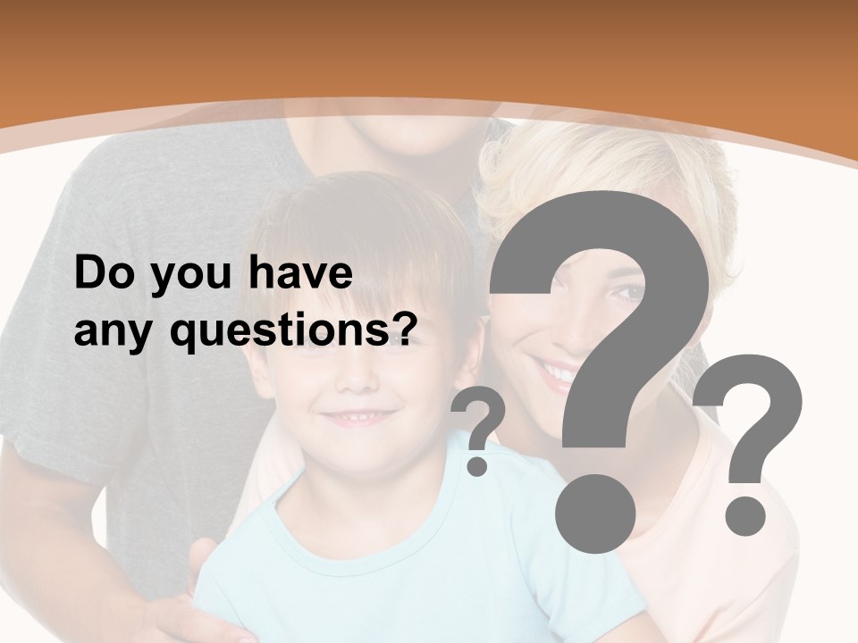 Together Son Embrace PowerPoint Template