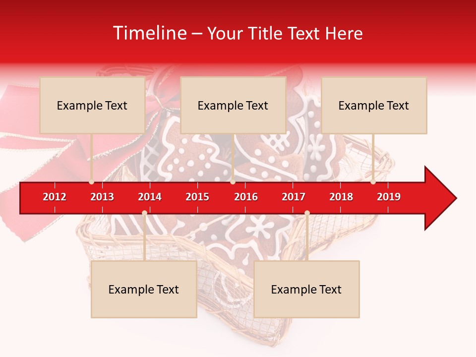 Ornament Heart White Background PowerPoint Template