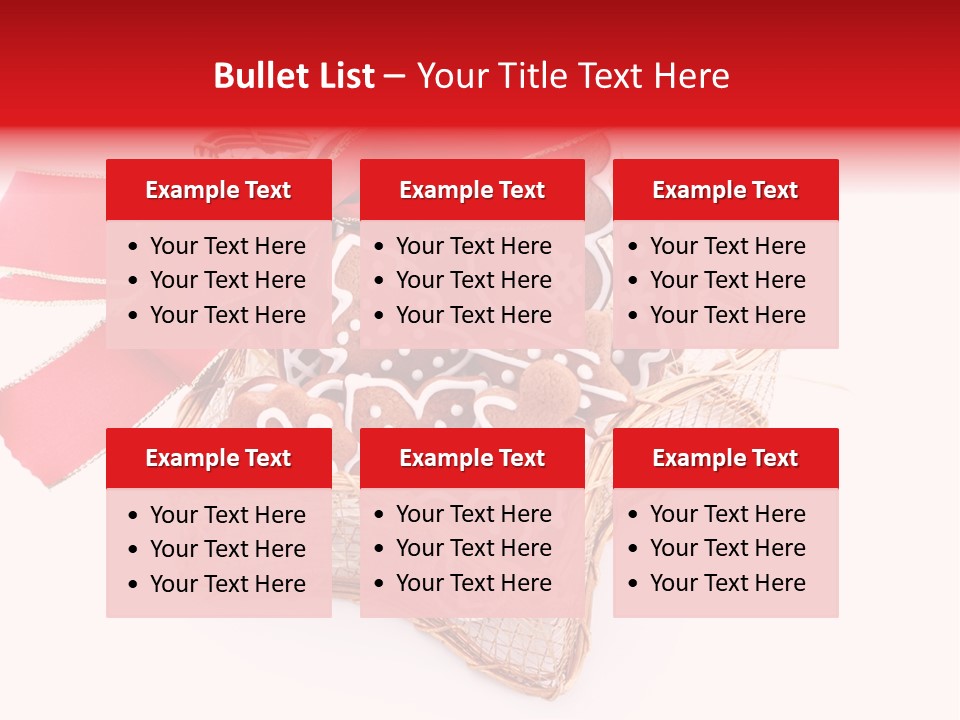 Ornament Heart White Background PowerPoint Template