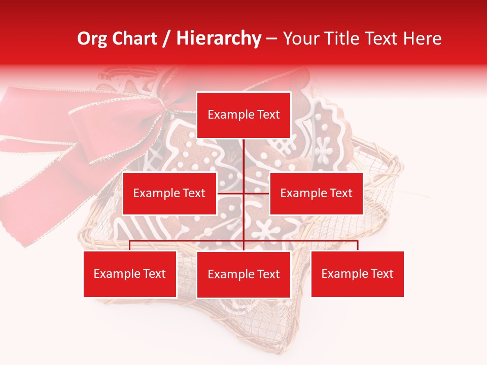 Ornament Heart White Background PowerPoint Template