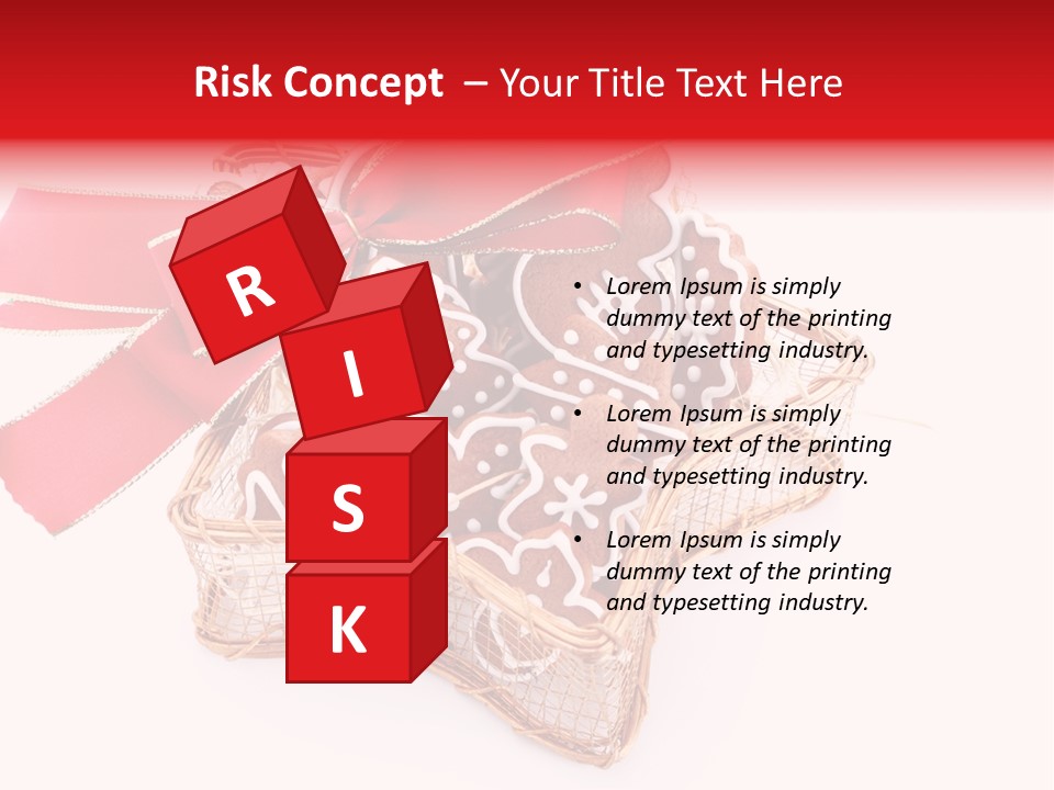 Ornament Heart White Background PowerPoint Template