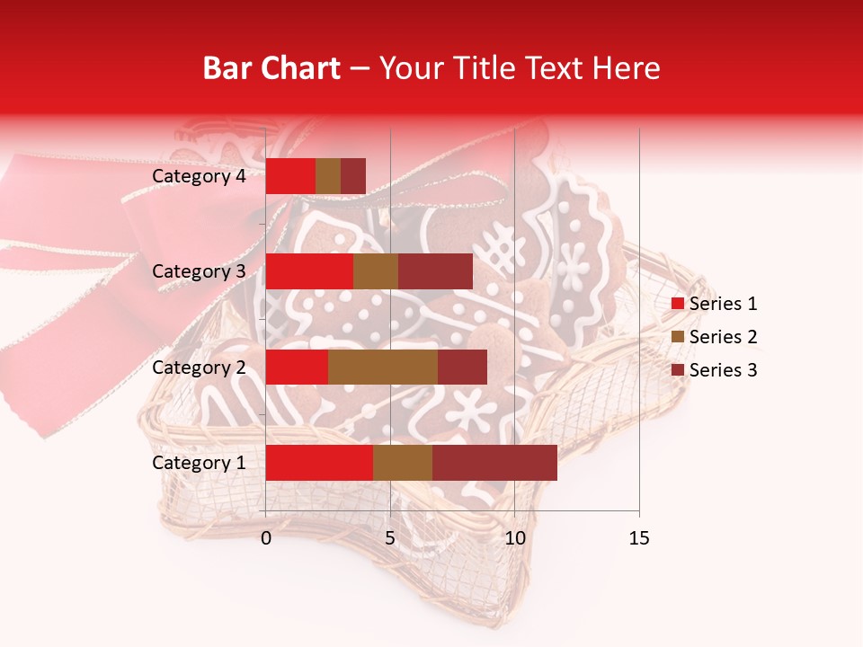 Ornament Heart White Background PowerPoint Template