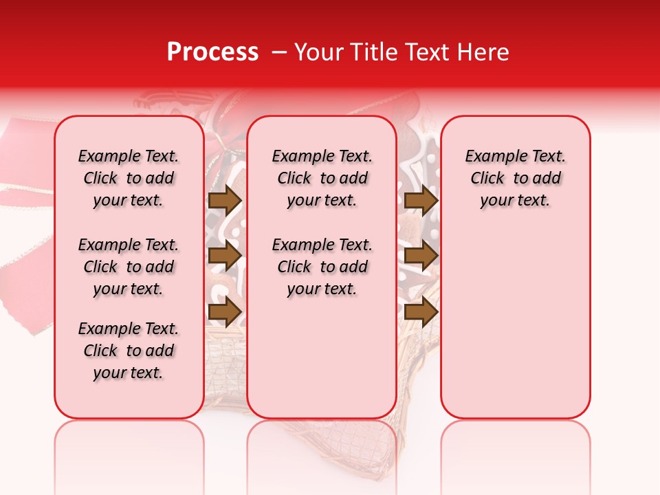 Ornament Heart White Background PowerPoint Template