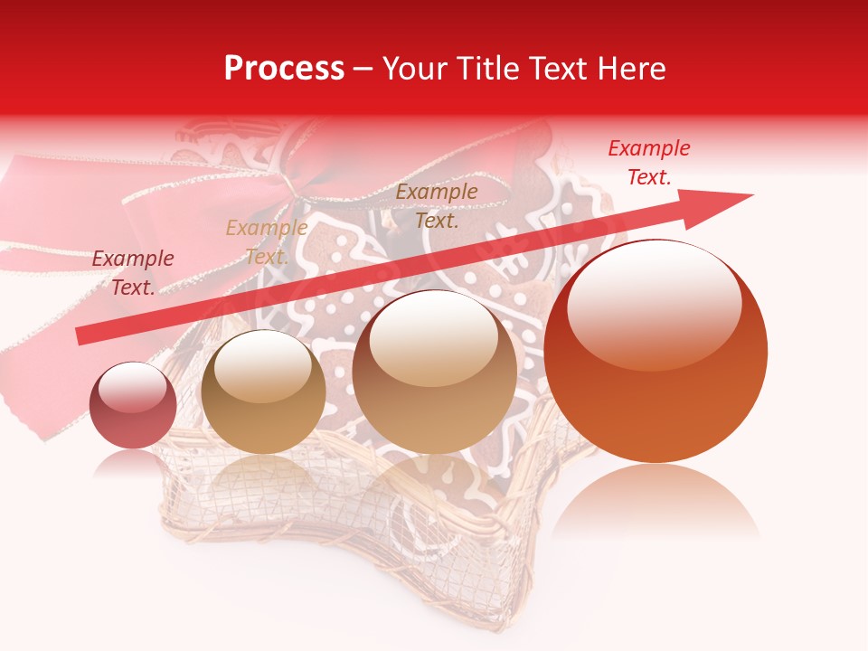 Ornament Heart White Background PowerPoint Template