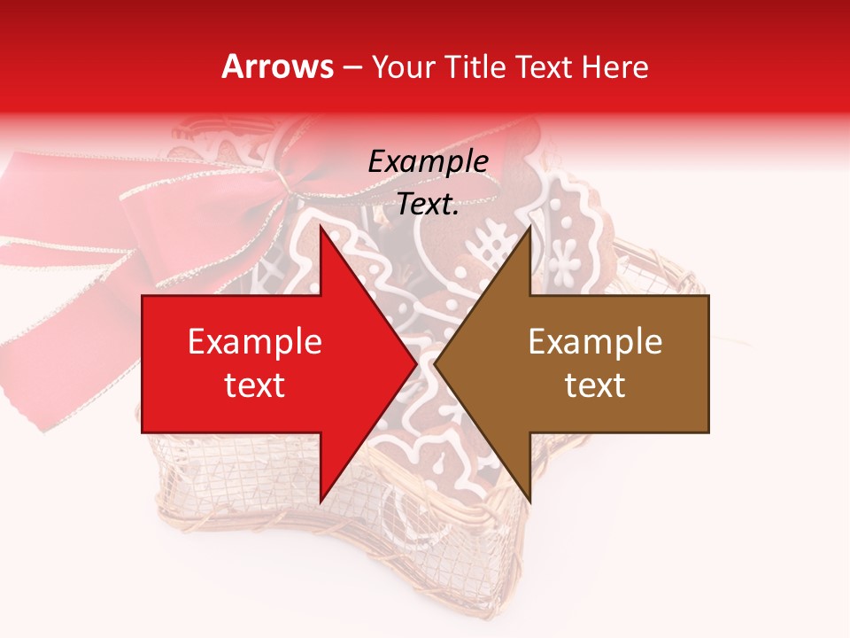 Ornament Heart White Background PowerPoint Template