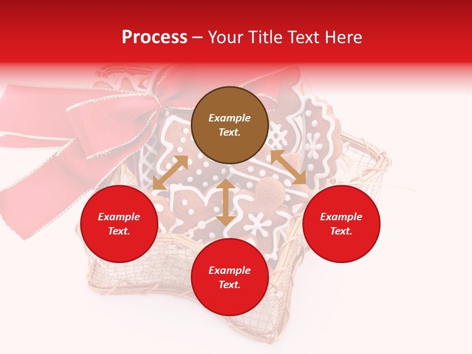 Ornament Heart White Background PowerPoint Template