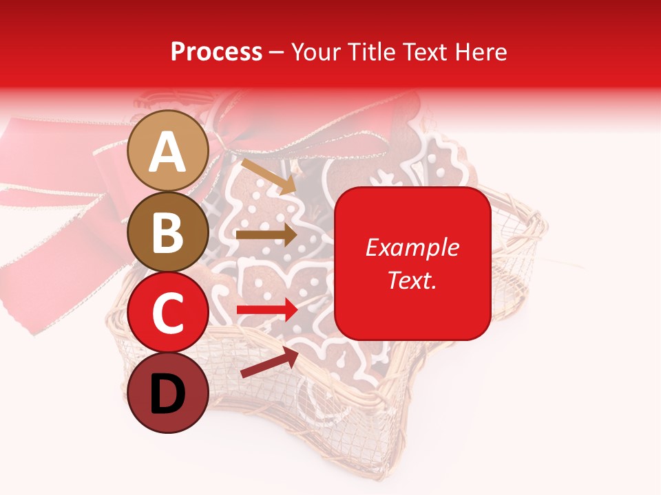 Ornament Heart White Background PowerPoint Template