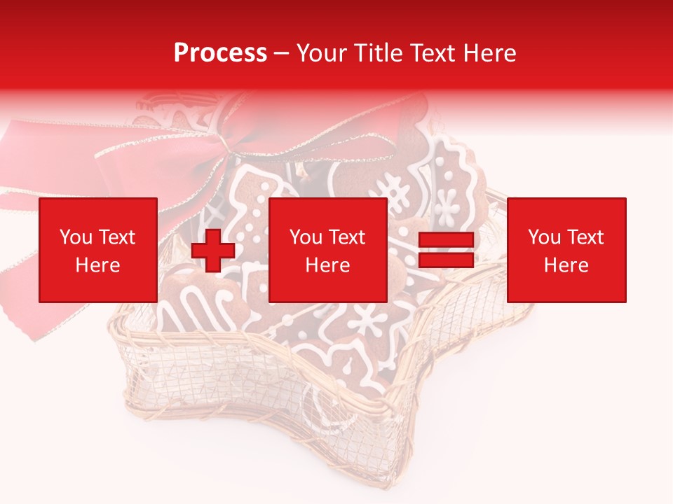 Ornament Heart White Background PowerPoint Template