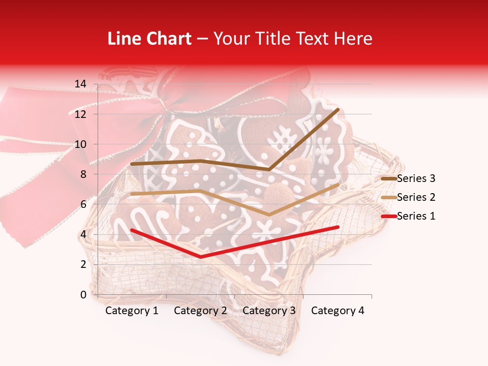 Ornament Heart White Background PowerPoint Template