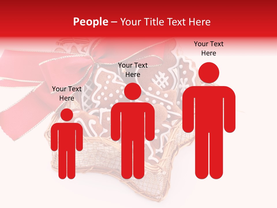 Ornament Heart White Background PowerPoint Template