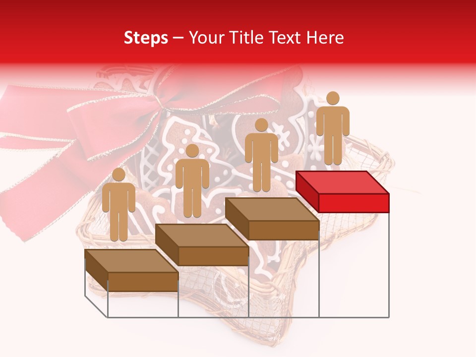 Ornament Heart White Background PowerPoint Template