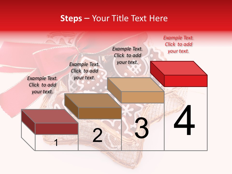 Ornament Heart White Background PowerPoint Template