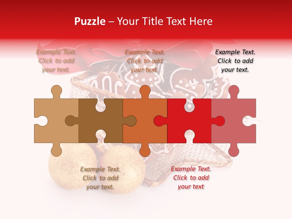 Food Snack Christmas PowerPoint Template