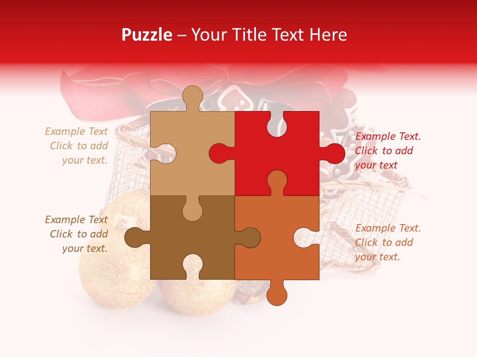 Food Snack Christmas PowerPoint Template