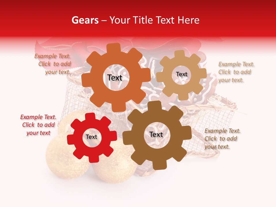 Food Snack Christmas PowerPoint Template