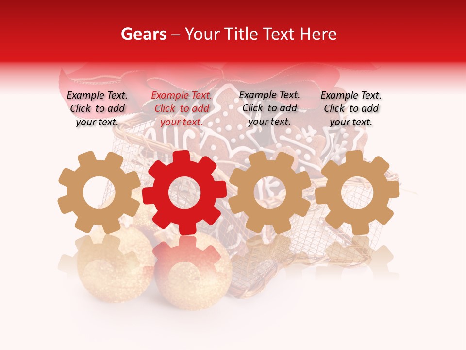 Food Snack Christmas PowerPoint Template