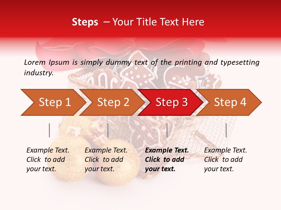 Food Snack Christmas PowerPoint Template