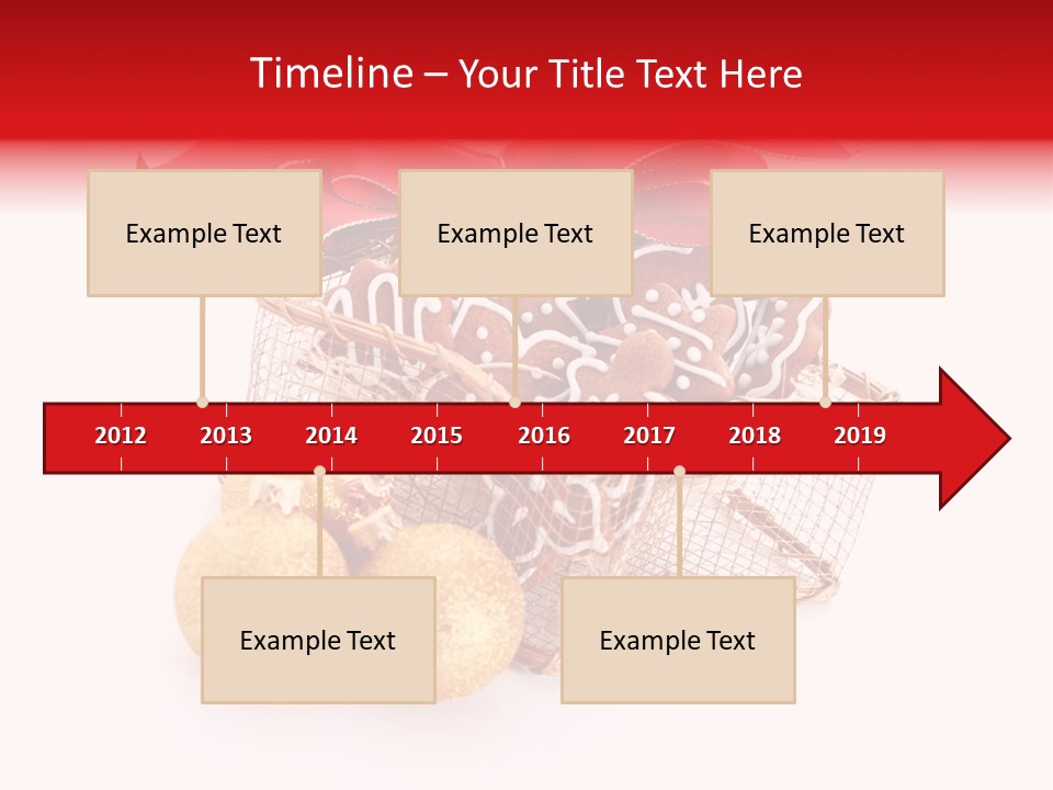 Food Snack Christmas PowerPoint Template