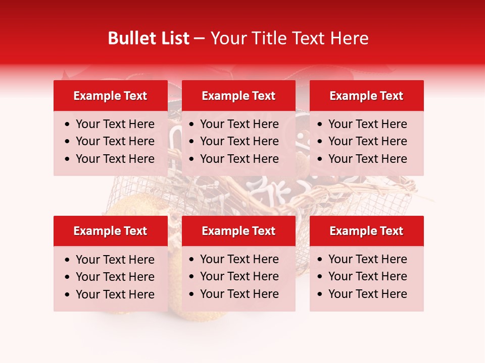 Food Snack Christmas PowerPoint Template