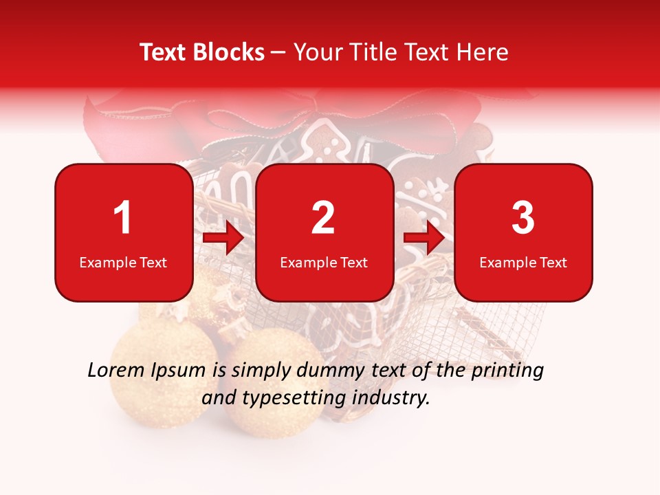 Food Snack Christmas PowerPoint Template
