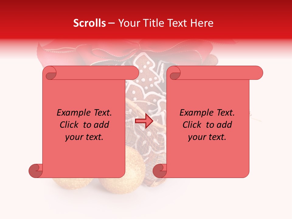 Food Snack Christmas PowerPoint Template