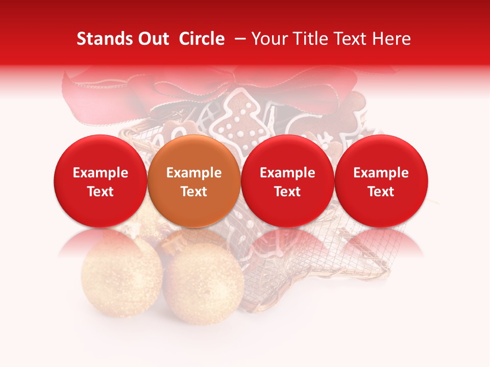 Food Snack Christmas PowerPoint Template