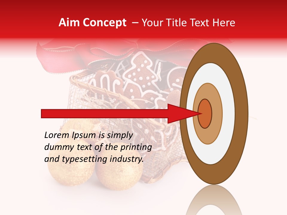 Food Snack Christmas PowerPoint Template