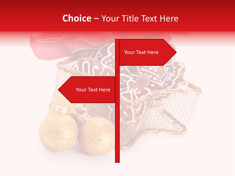 Food Snack Christmas PowerPoint Template