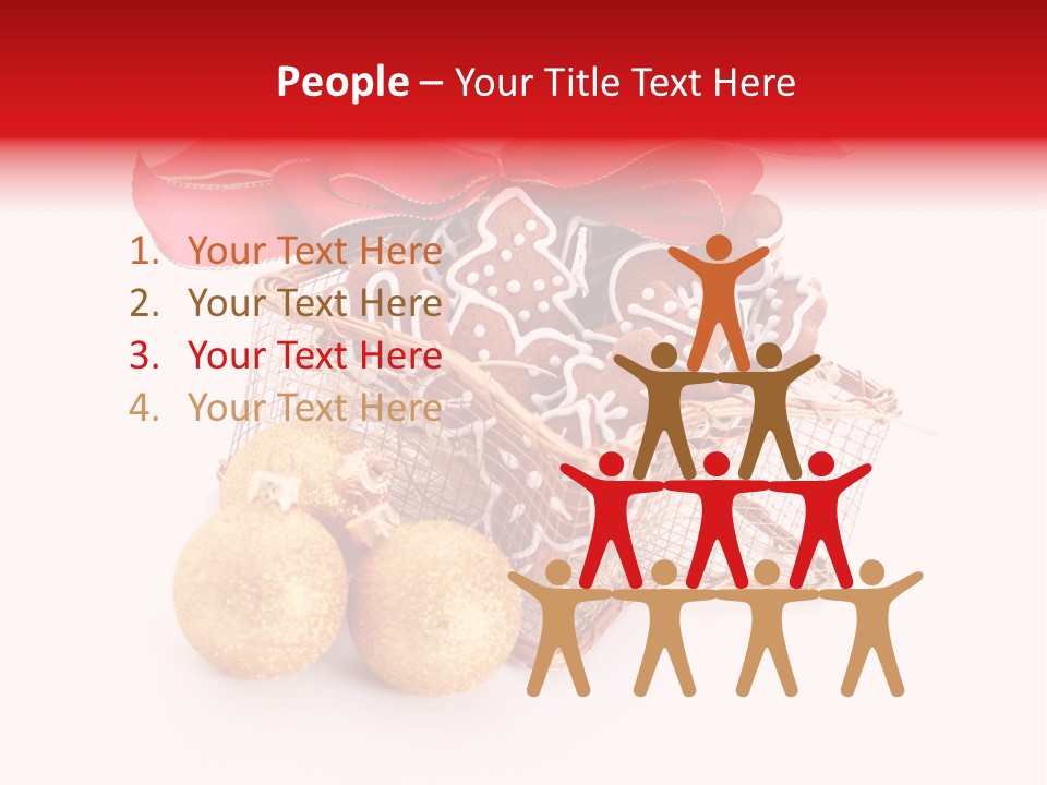 Food Snack Christmas PowerPoint Template
