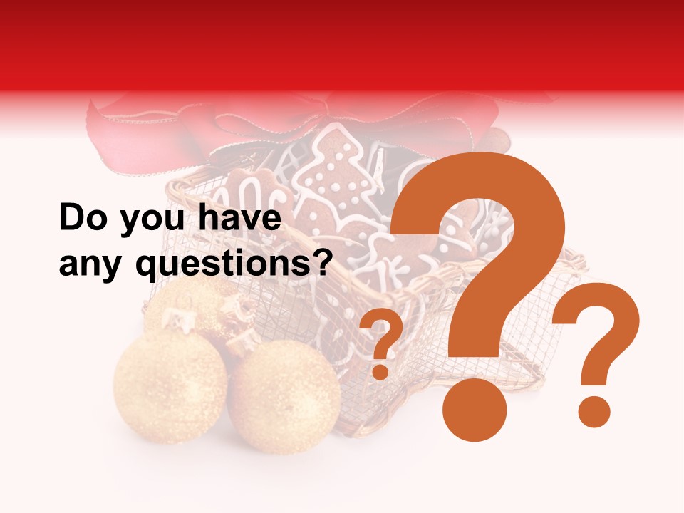 Food Snack Christmas PowerPoint Template