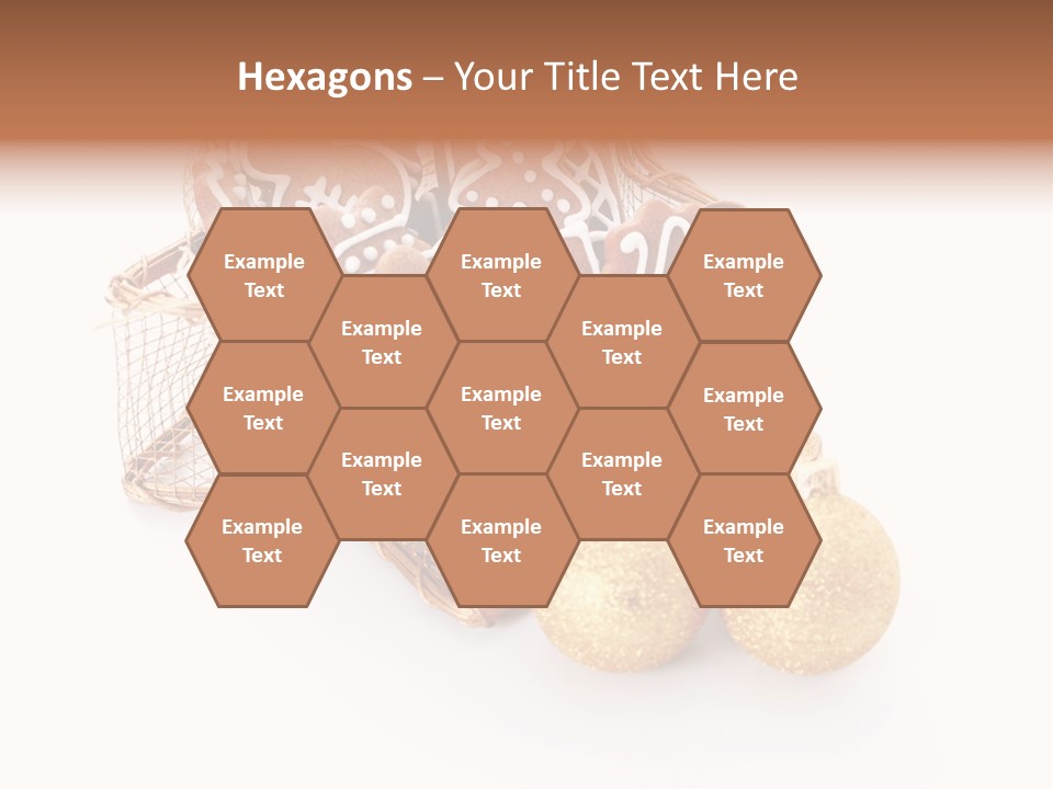 Tree White Background Holiday PowerPoint Template