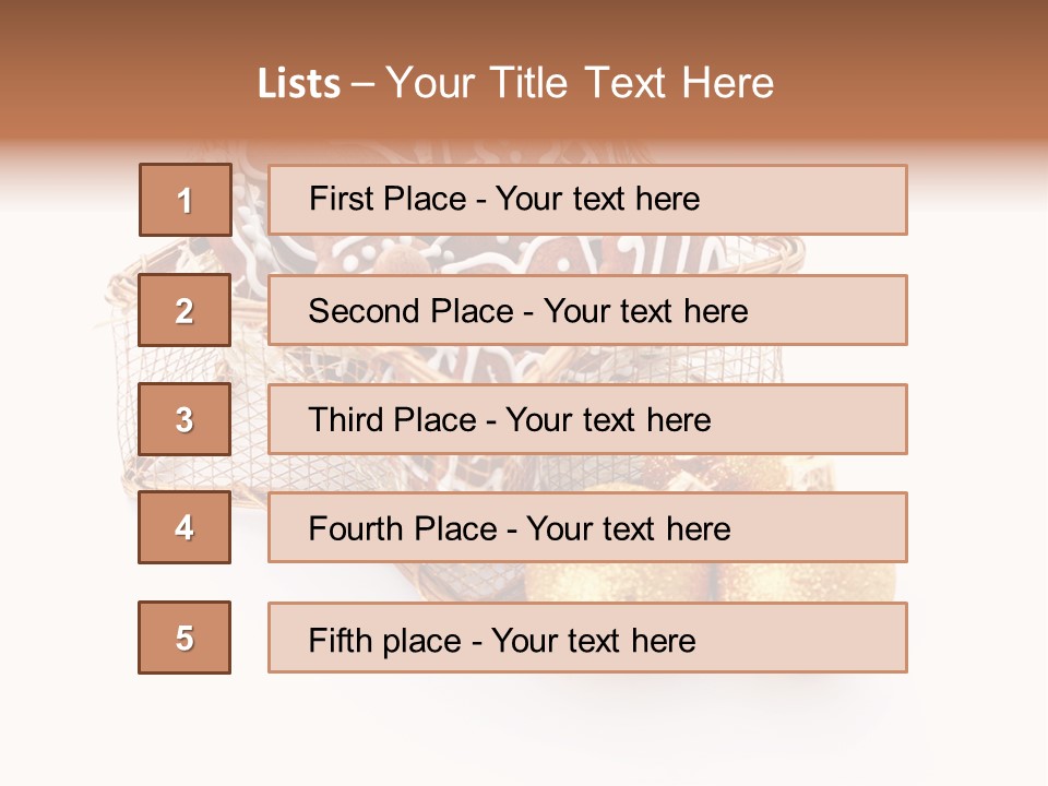 Tree White Background Holiday PowerPoint Template