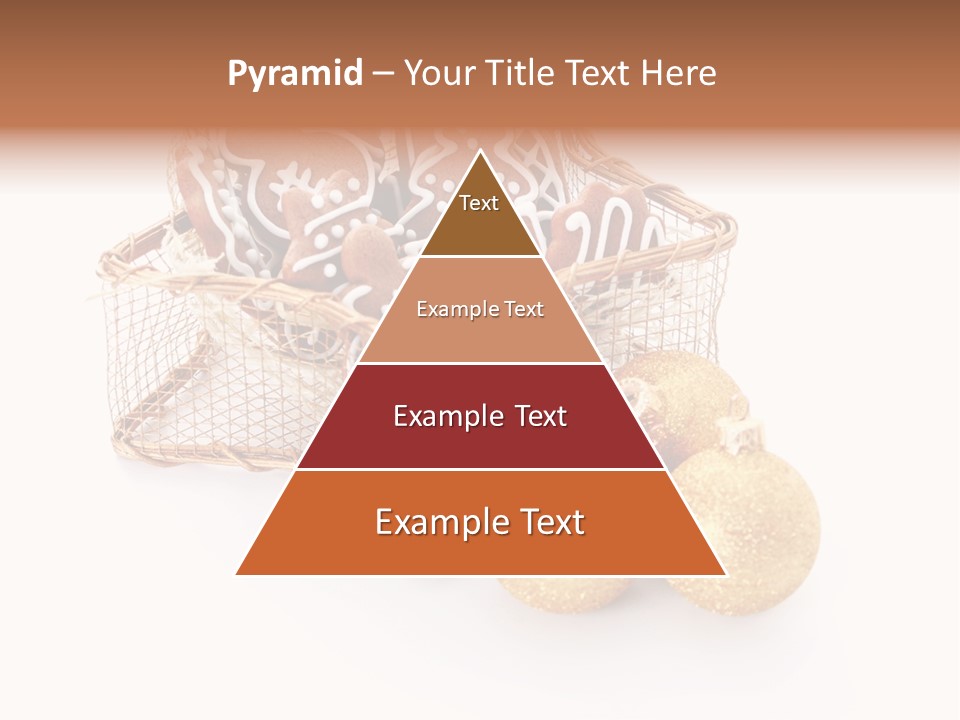 Tree White Background Holiday PowerPoint Template