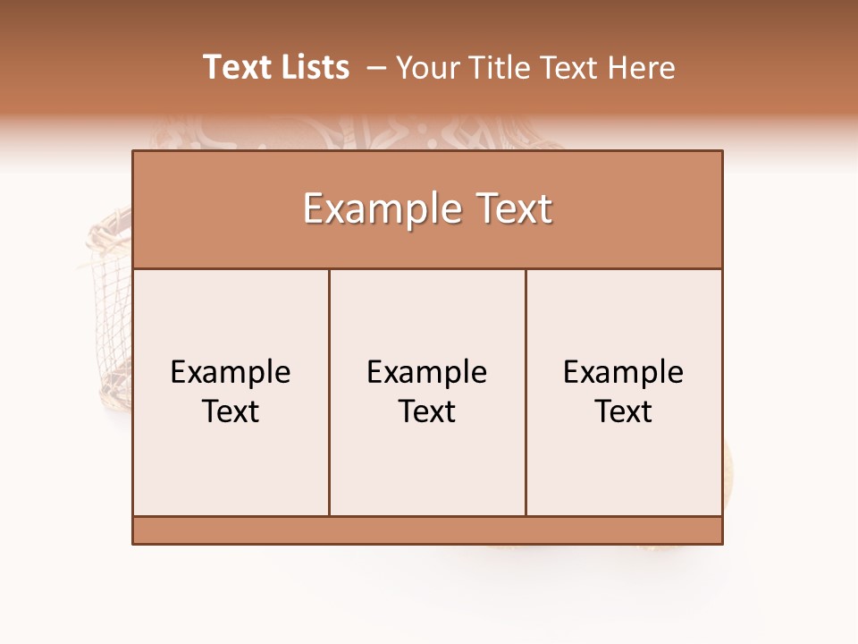 Tree White Background Holiday PowerPoint Template
