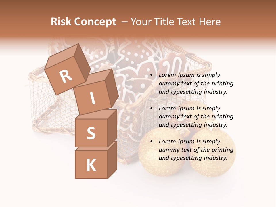 Tree White Background Holiday PowerPoint Template