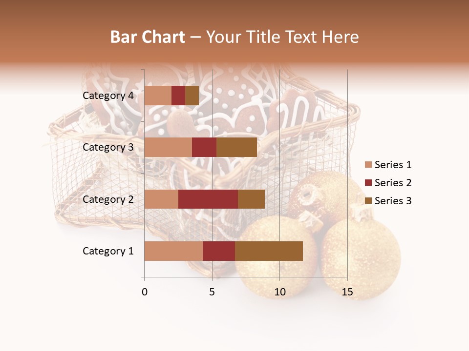 Tree White Background Holiday PowerPoint Template