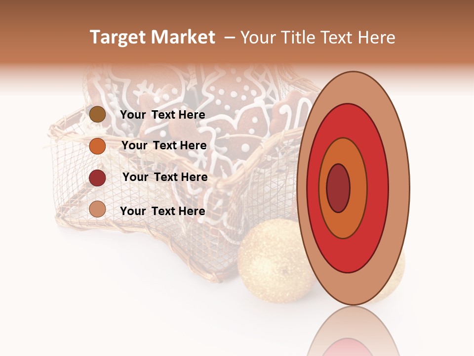 Tree White Background Holiday PowerPoint Template