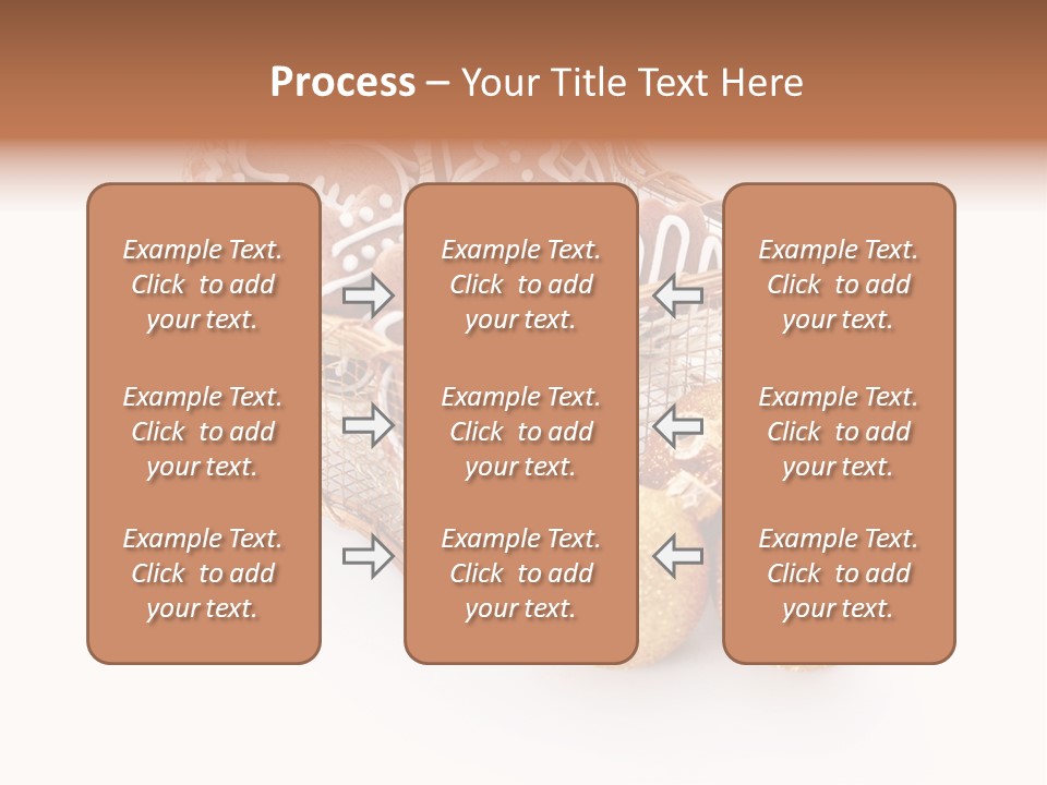 Tree White Background Holiday PowerPoint Template