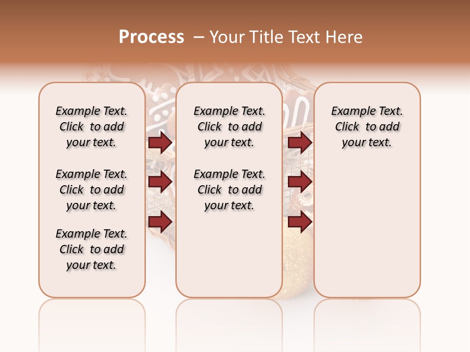 Tree White Background Holiday PowerPoint Template