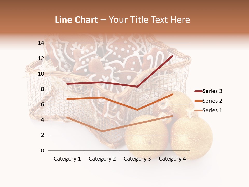 Tree White Background Holiday PowerPoint Template