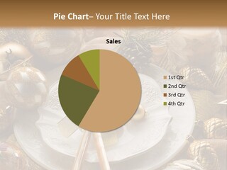 New Dinner Ribbon PowerPoint Template