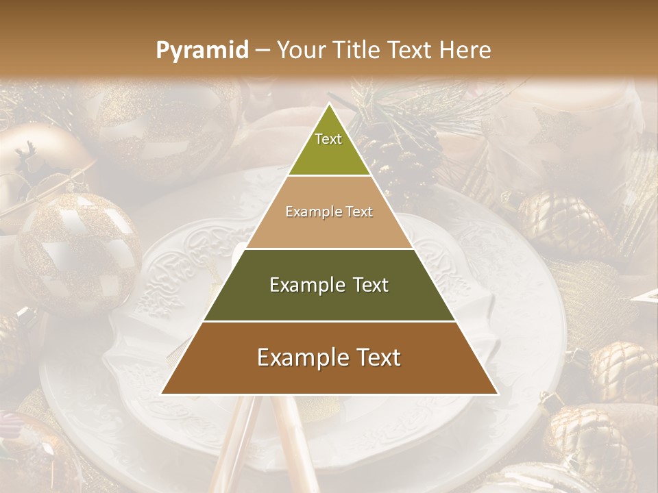 New Dinner Ribbon PowerPoint Template