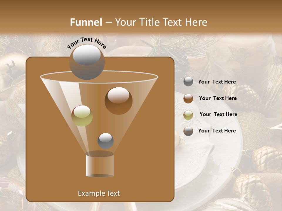 New Dinner Ribbon PowerPoint Template