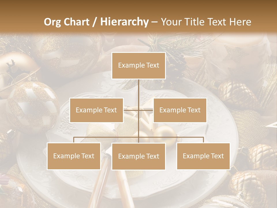 New Dinner Ribbon PowerPoint Template