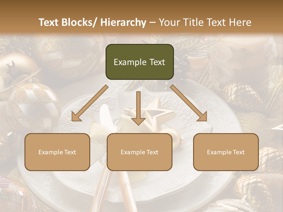 New Dinner Ribbon PowerPoint Template