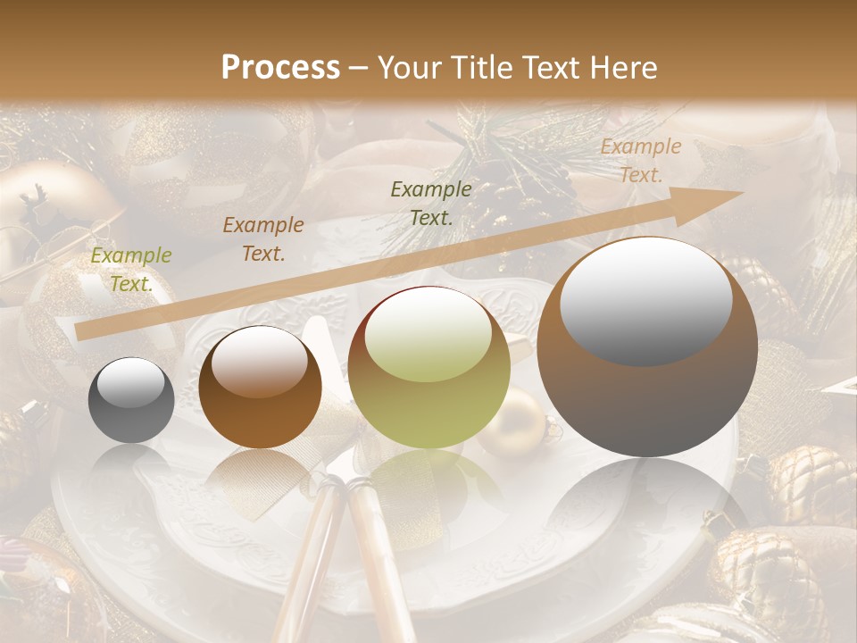 New Dinner Ribbon PowerPoint Template
