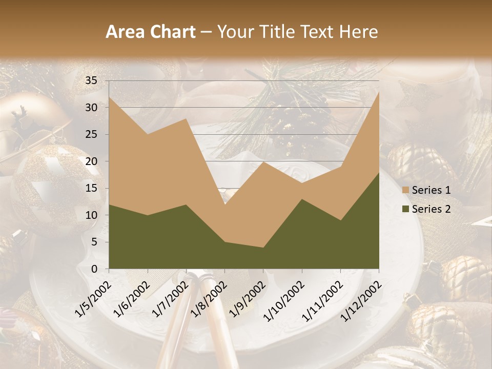 New Dinner Ribbon PowerPoint Template
